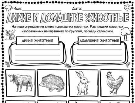 Раздел 1: Происхождение и место обитания диких животных