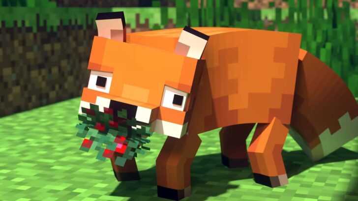 Как приручить лису в Minecraft?