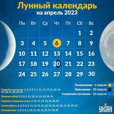 С какого числа будет новая луна?
