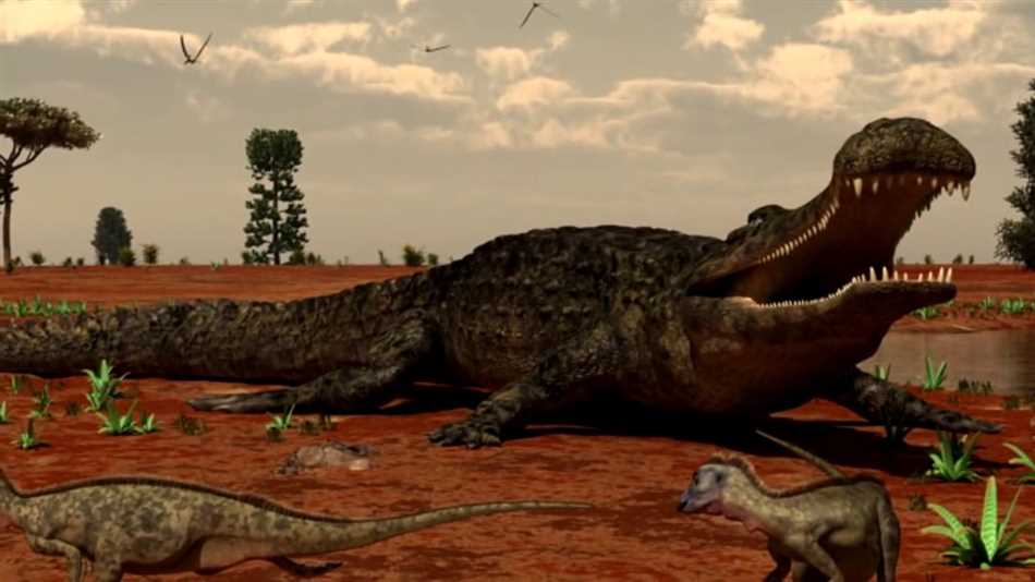 Самый большой древний крокодил