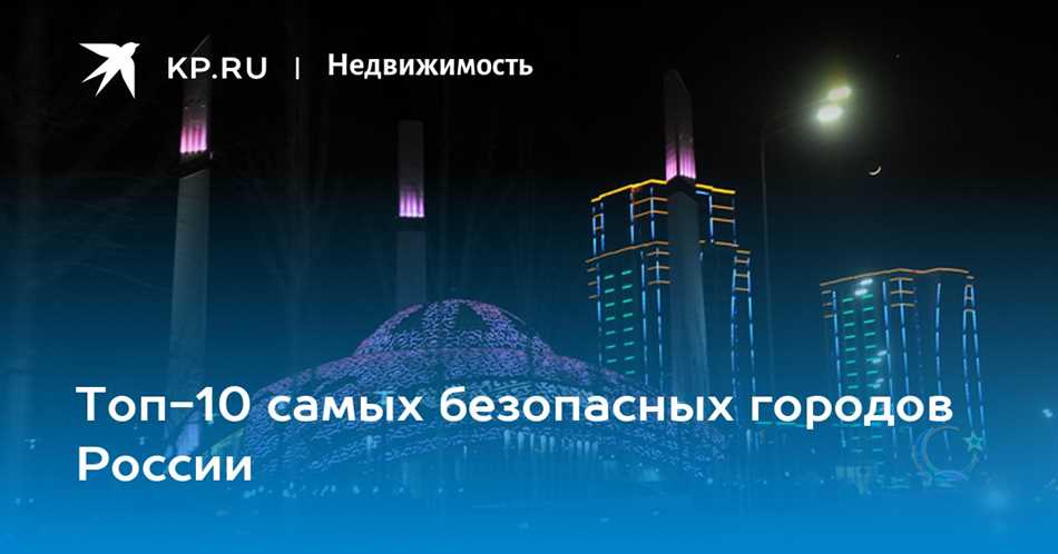 Топ 10 безопасных городов России