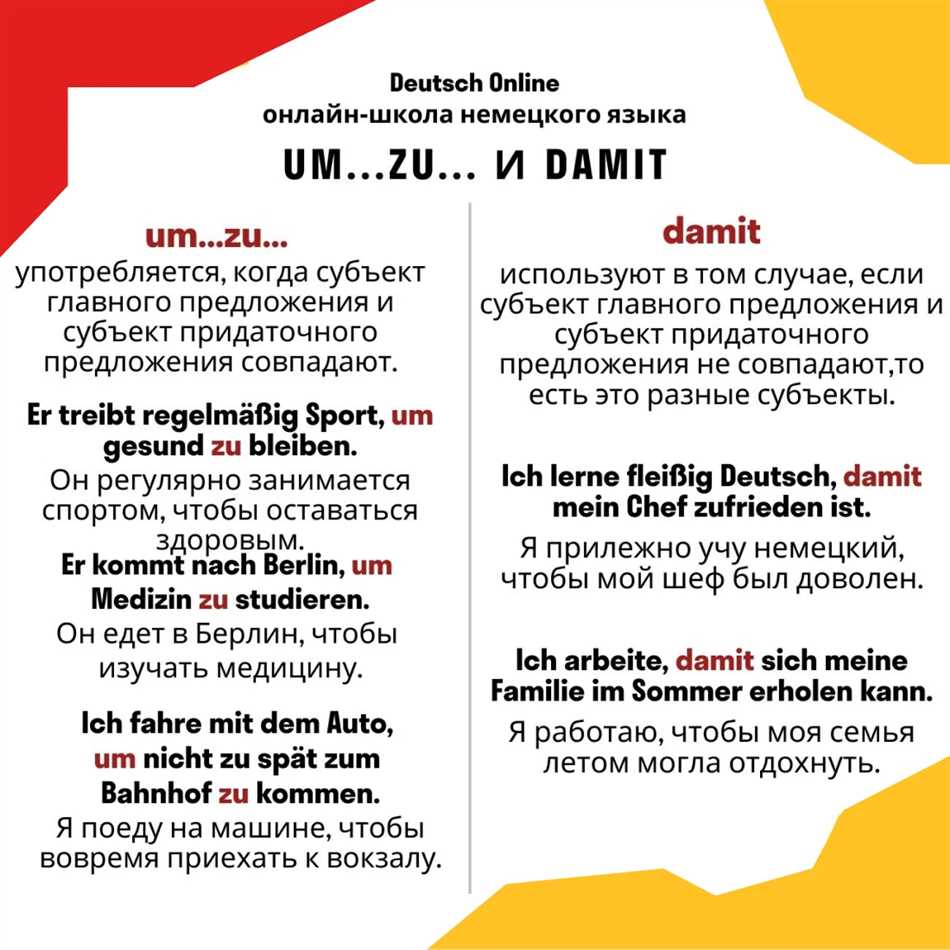 В каких случаях немецкий zu?